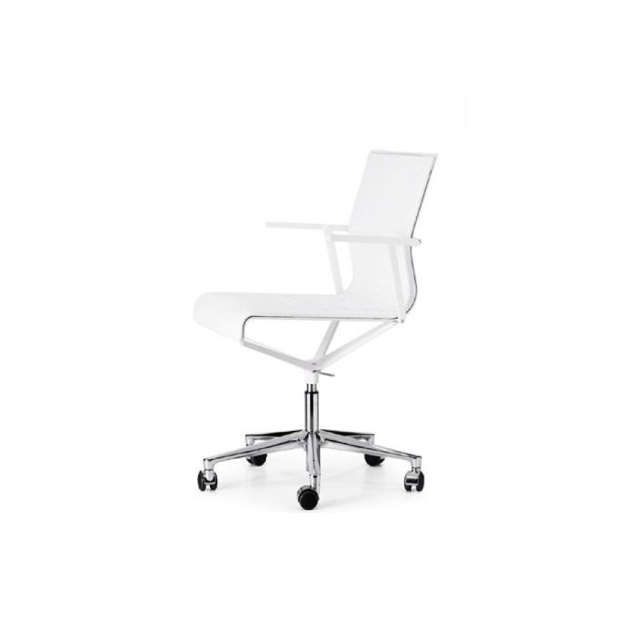 Mobilier Voltex | Stick Chair Cuir - Roulette - Icf