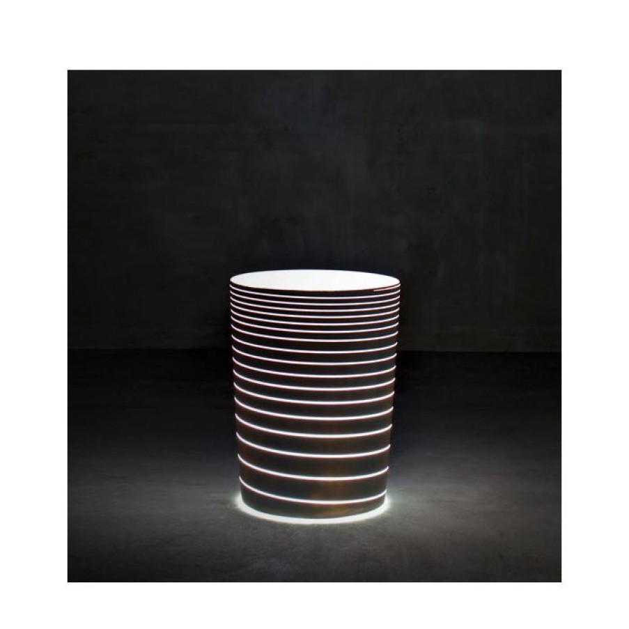 Exterieur / Outdoor Voltex | Grand Jane Pot Lumineux Laque - Serralunga