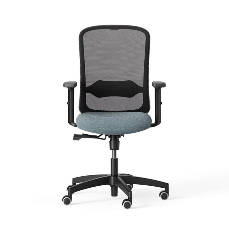 Mobilier Voltex | Takk Black Fauteuil De Bureau - Sans Appuie-Tete - Emmegi