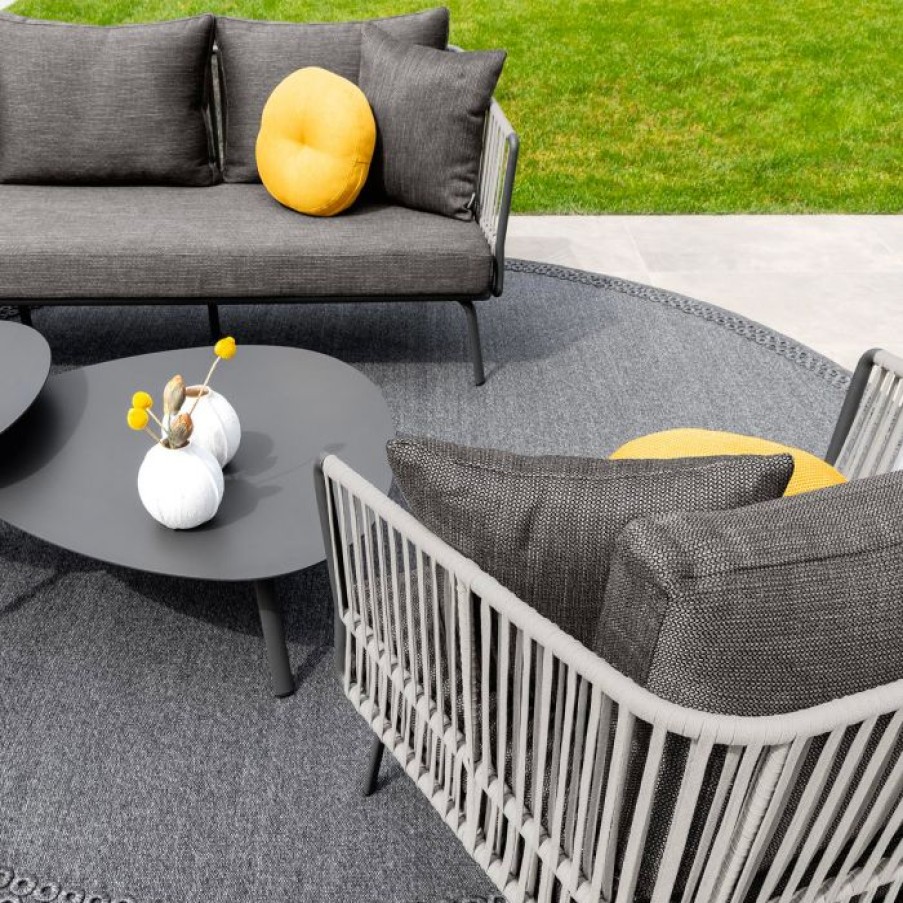 Exterieur / Outdoor Voltex | Milo Canape 2 Places - Blanc-Gris - Talenti