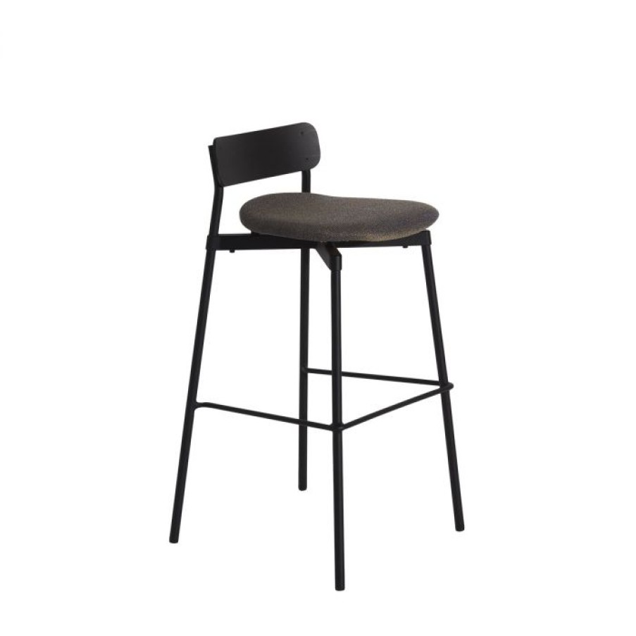 Mobilier Voltex | Fromme Bois - Tabouret De Bar Rembourre - Petite Friture