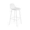 Mobilier Voltex | Fiber Bar Stool 75Cm - Tube Base (Recycle) - Muuto