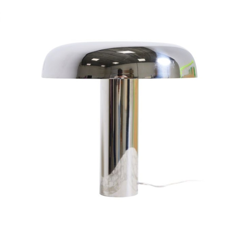 Luminaires Voltex | Mushroom Lampe De Table Chrome - Hkliving