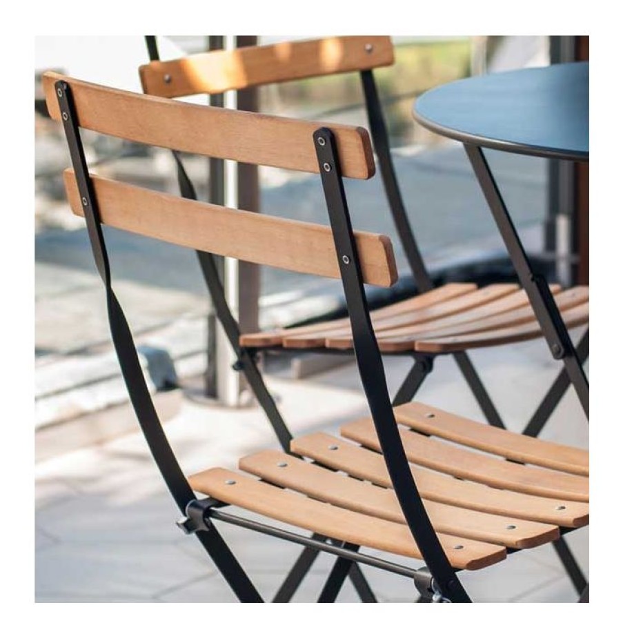 Exterieur / Outdoor Voltex | Bistro Chaise Naturel - Fermob