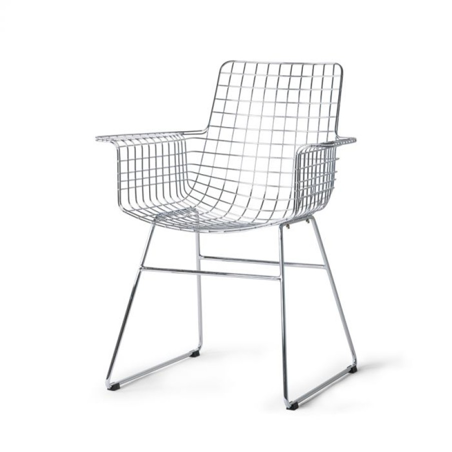 Mobilier Voltex | Wire Metal Armchair - Hk Living