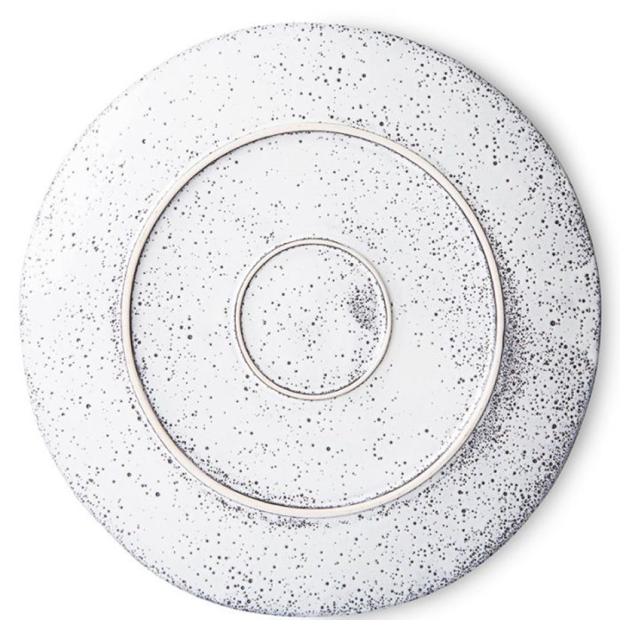 Deco Voltex | Gradient Ceramics: Dinner Plate Cream (Lot De 6) - Hkliving