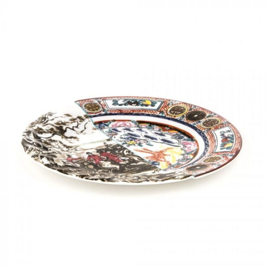 Deco Voltex | Assiette Plate Hybrid Eusapia (Lot De 4) - Seletti