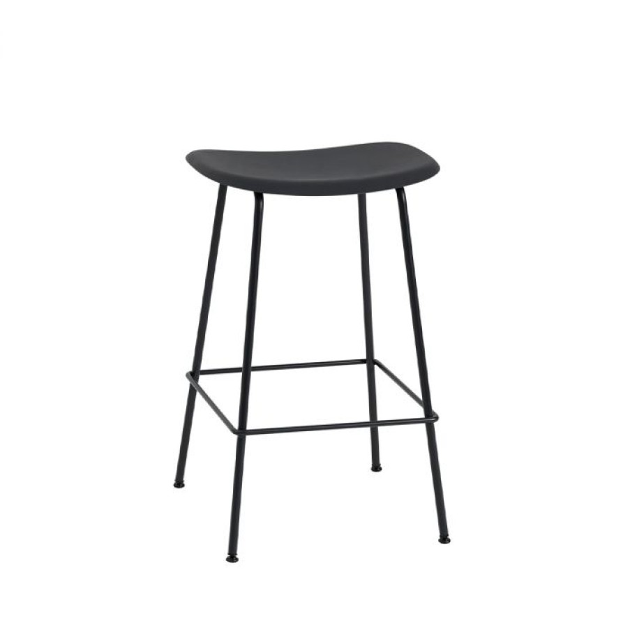 Mobilier Voltex | Fiber Tabouret De Bar - Pietement Acier - Muuto