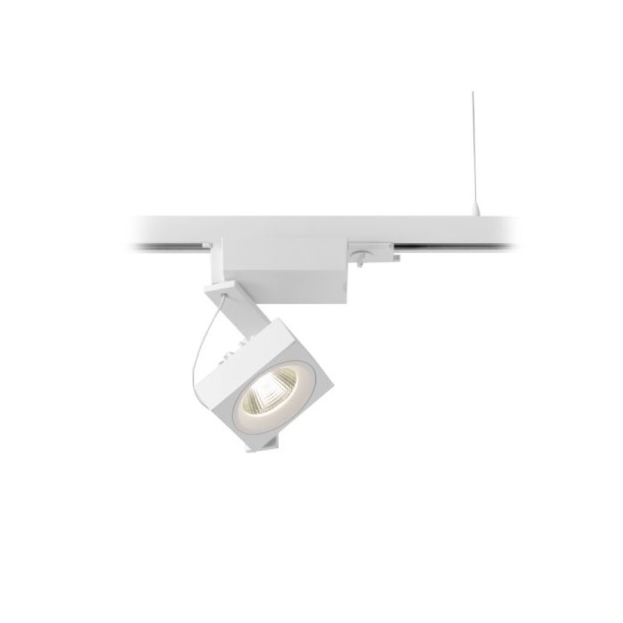 Luminaires Voltex | Single Square Track 230V Adjustable - Modular