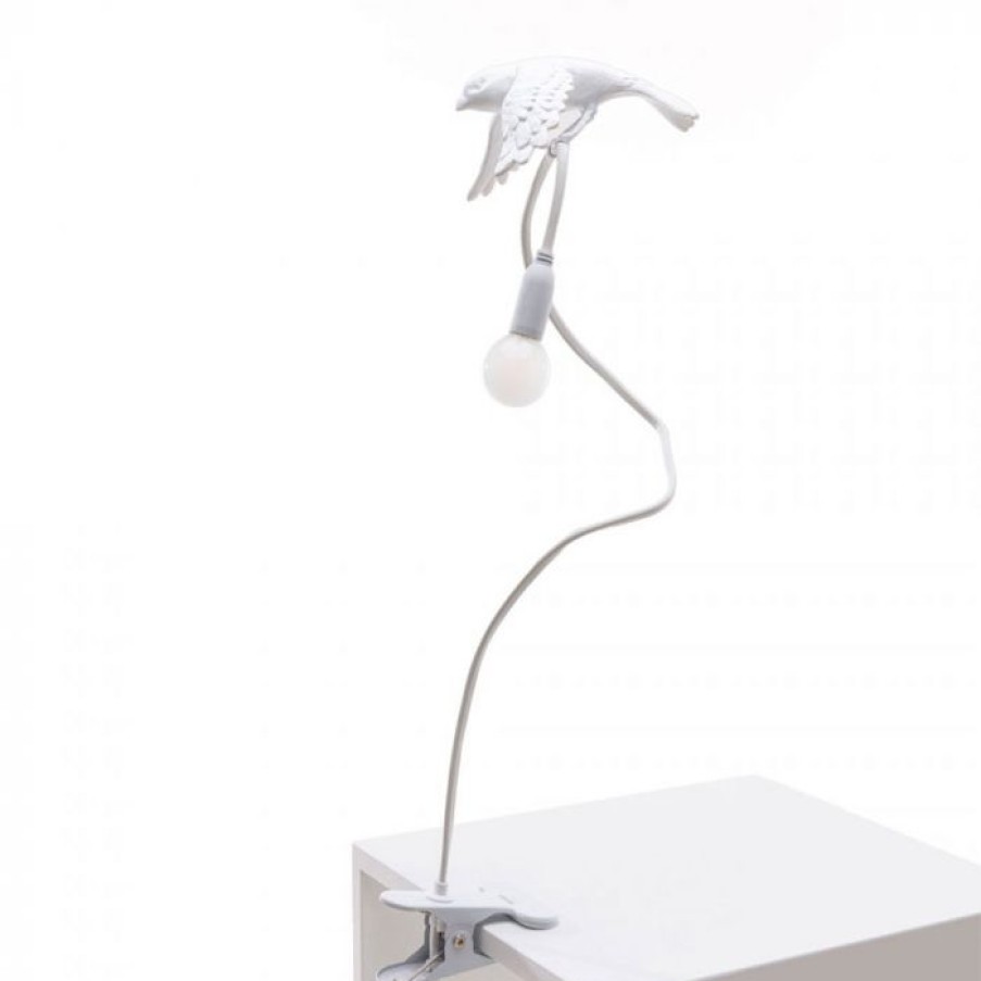 Luminaires Voltex | Sparrow Lamp Witch Clamp - Taking Off - Seletti