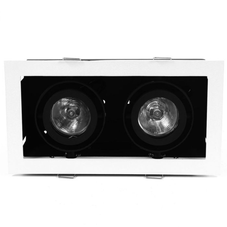 Luminaires Voltex | Spots Double Encastre Mr16 - Altalum