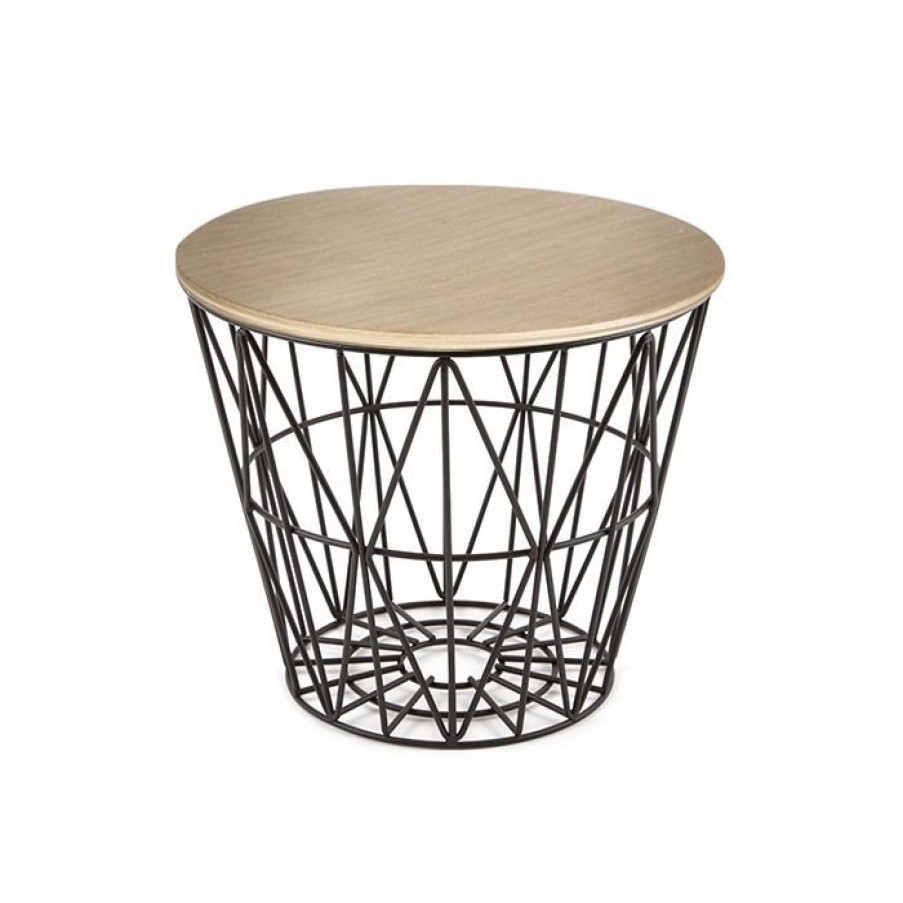 Mobilier Voltex | Corbeille Wire Avec Couvercle - Ferm Living