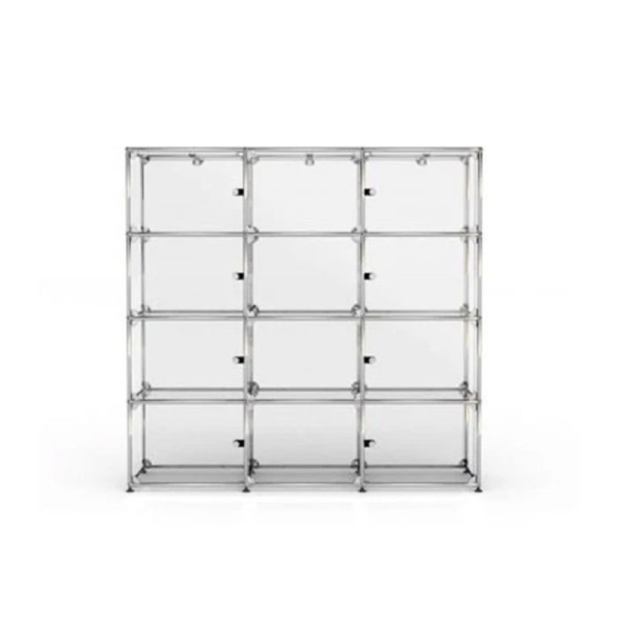 Mobilier Voltex | Bibliotheque 12 Modules 12 Portes - Usm