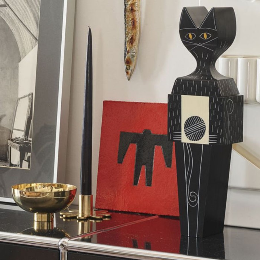 Deco Voltex | Wooden Doll Cat Large - Vitra