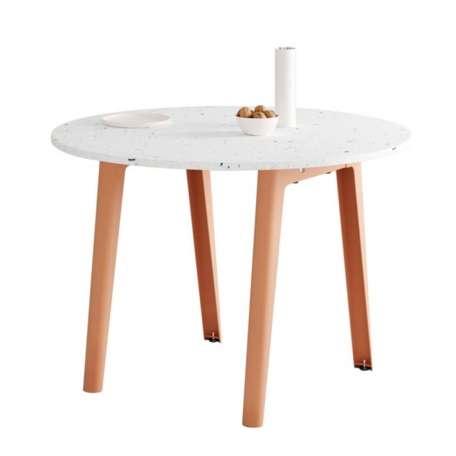 Mobilier Voltex | Table Ronde New Modern En Plastique Recycle - Tiptoe