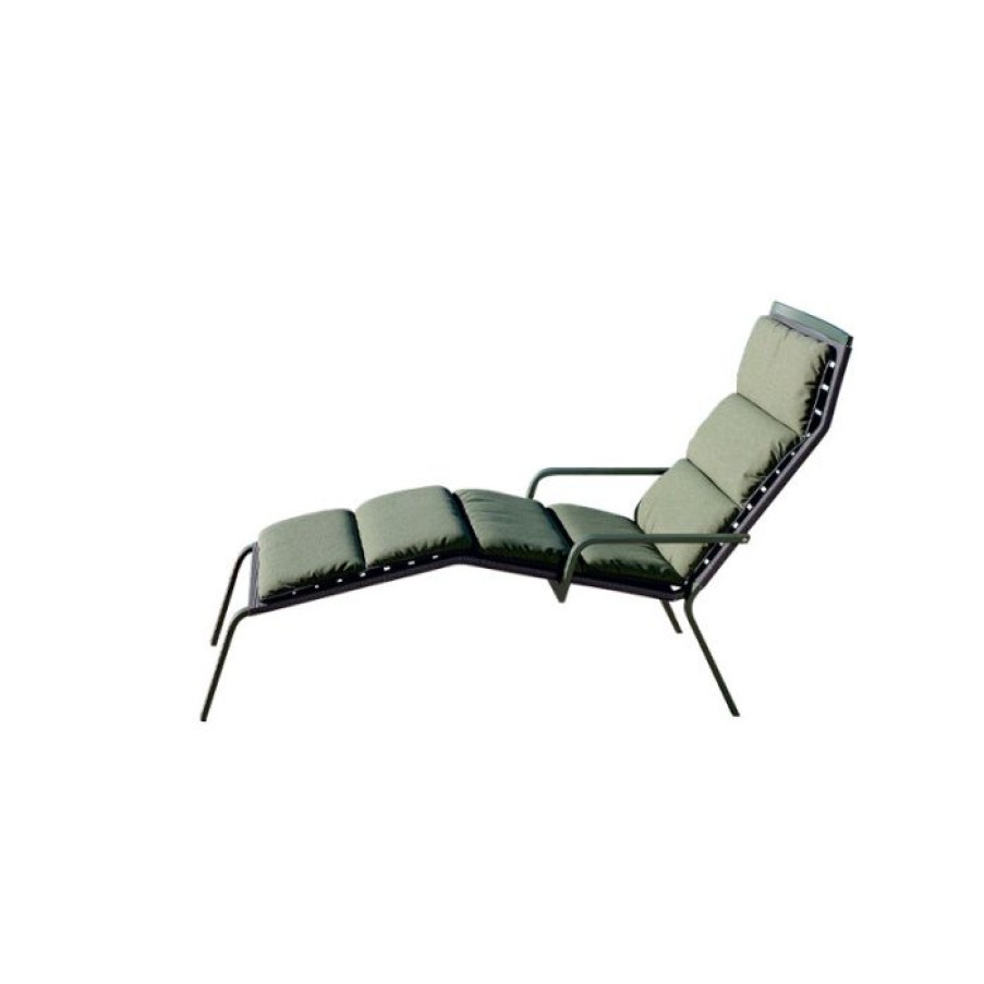 Exterieur / Outdoor Voltex | Rest Chaise Longue Corde - Kristalia