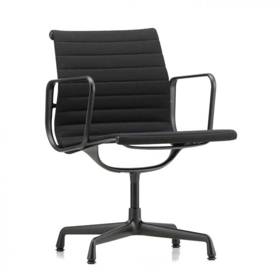 Mobilier Voltex | Aluminium Chair Ea 108 Black Version - Vitra