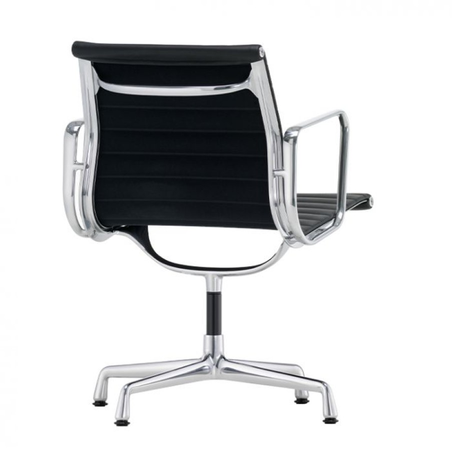 Mobilier Voltex | Aluminium Chair Ea 108 Black Version - Vitra