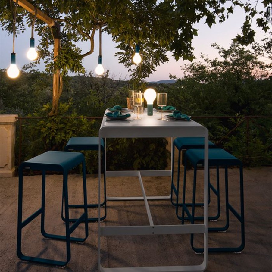 Exterieur / Outdoor Voltex | Table Haute Bellevie 74X80 Cm - Fermob