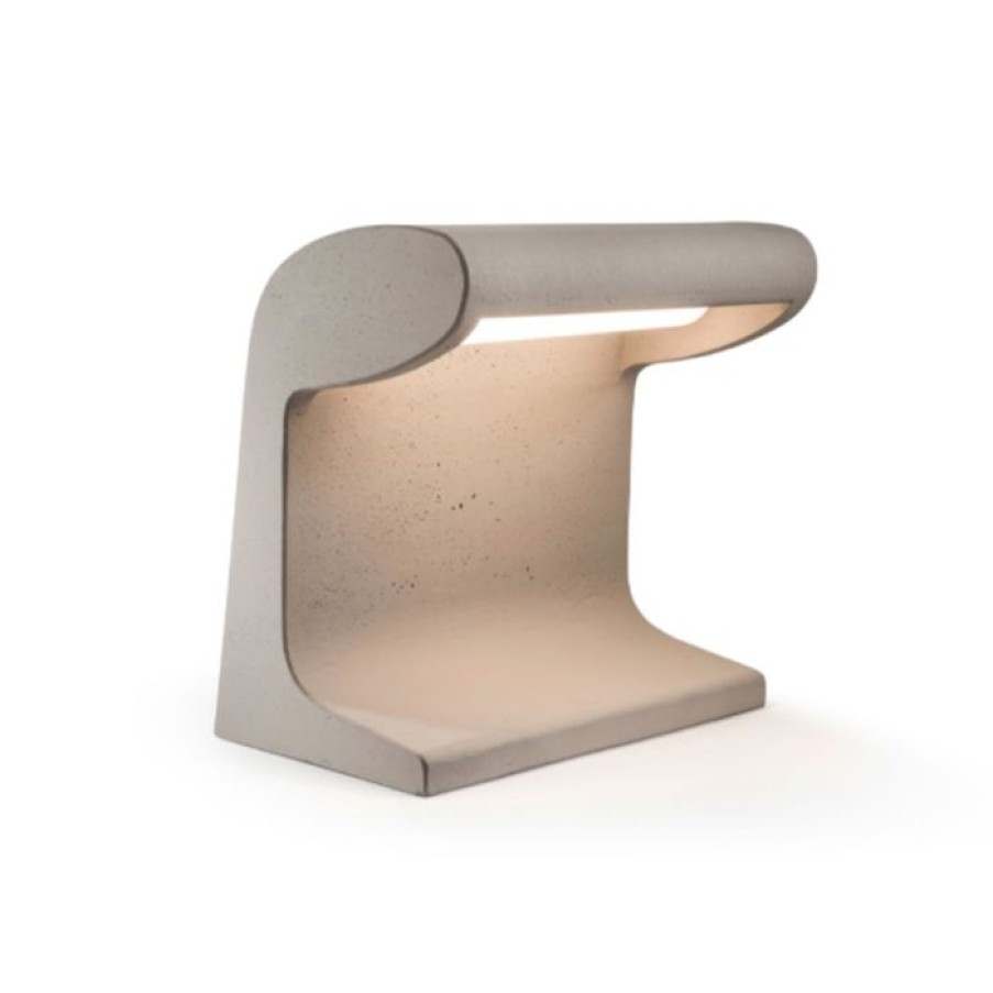 Exterieur / Outdoor Voltex | Lampe A Poser Borne Beton Grand - Nemo Lighting