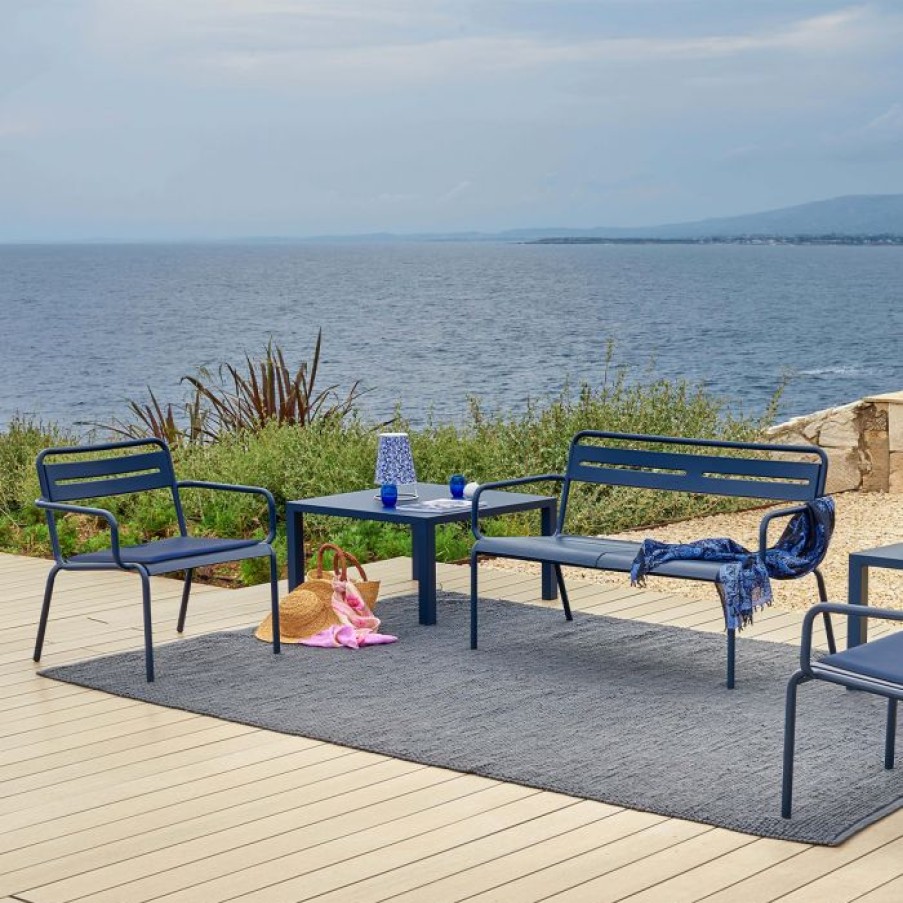 Exterieur / Outdoor Voltex | Banquette Star Avec Accoudoirs - Emu