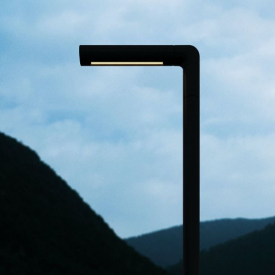 Exterieur / Outdoor Voltex | Lampadaire Wallstick Pipe - Flos