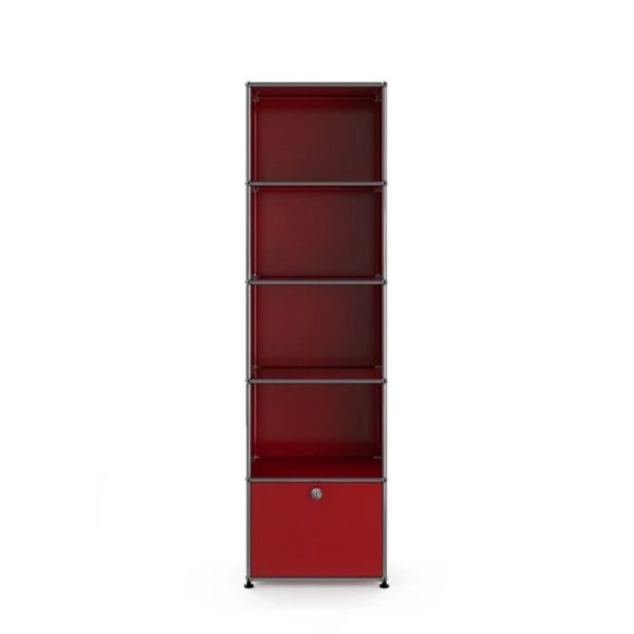 Mobilier Voltex | Bibliotheque 5 Modules 1 Porte - Usm