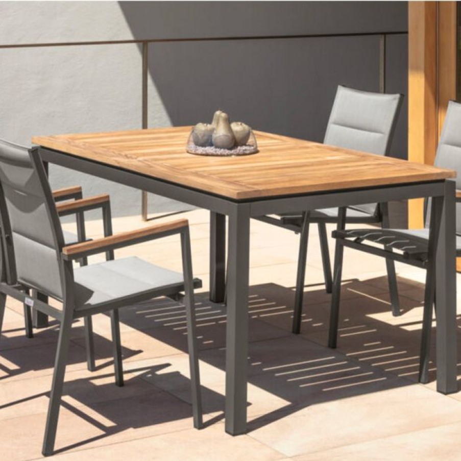 Exterieur / Outdoor Voltex | Timber Table A Manger Extensible 156/214 - Talenti