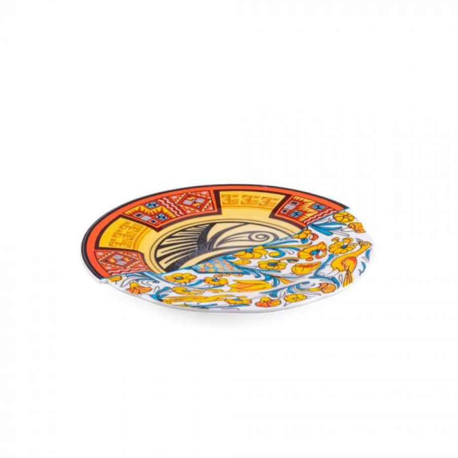 Deco Voltex | Assiette De Fruits Hybrid Huricanga (Lot De 4) - Seletti