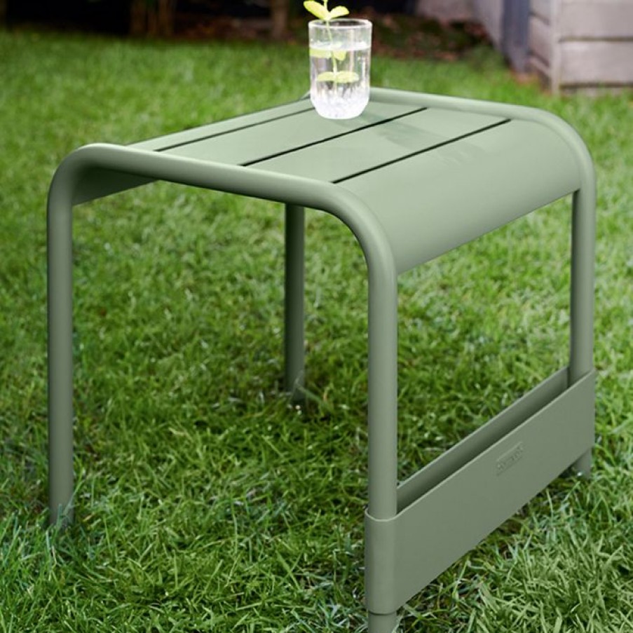 Exterieur / Outdoor Voltex | Petite Table Basse / Repose Pieds Luxembourg - Fermob