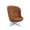 Mobilier Voltex | Lounge Chair Hyg Swivel - Normann Copenhagen