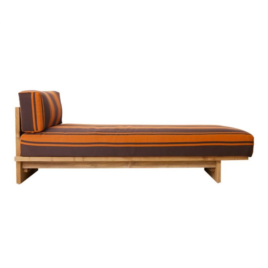 Exterieur / Outdoor Voltex | Tek Chaise Longue - Hkliving