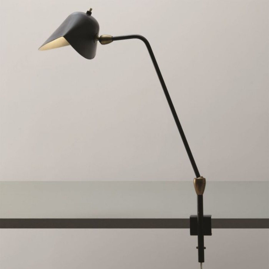 Luminaires Voltex | Lampe Agrafee Double Rotule - Serge Mouille