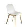 Mobilier Voltex | Fiber Side Chair Base Bois - Muuto