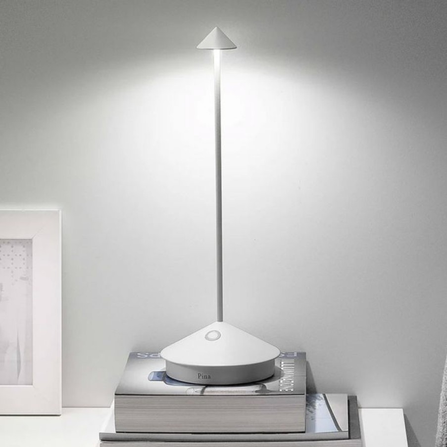 Exterieur / Outdoor Voltex | Pina Table Lamp - Zafferano