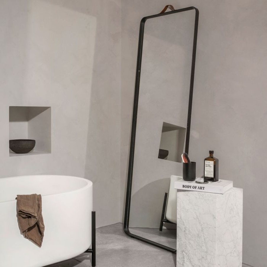 Mobilier Voltex | Norm Floor Mirror Noir - Menu