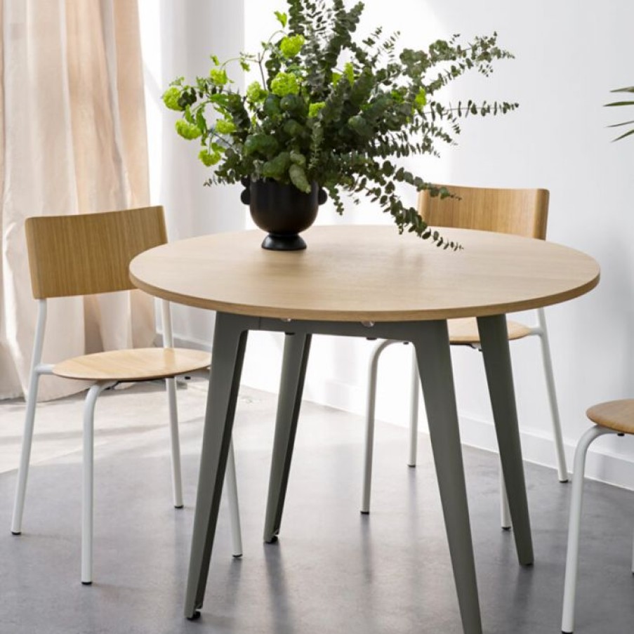 Mobilier Voltex | Table Ronde New Modern En Bois - Tiptoe