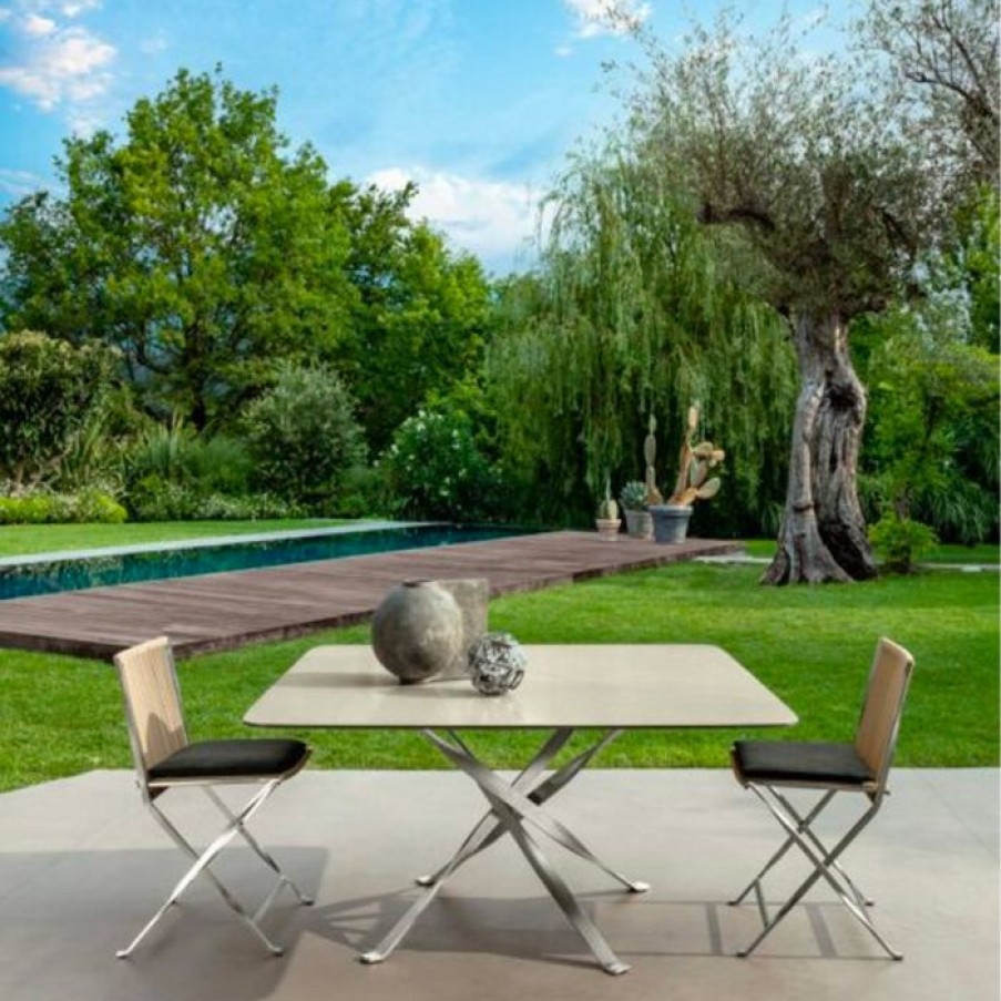 Exterieur / Outdoor Voltex | George Table A Manger 150X150 - Talenti