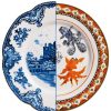 Deco Voltex | Dinner Plate Hybrid Isaura - Seletti