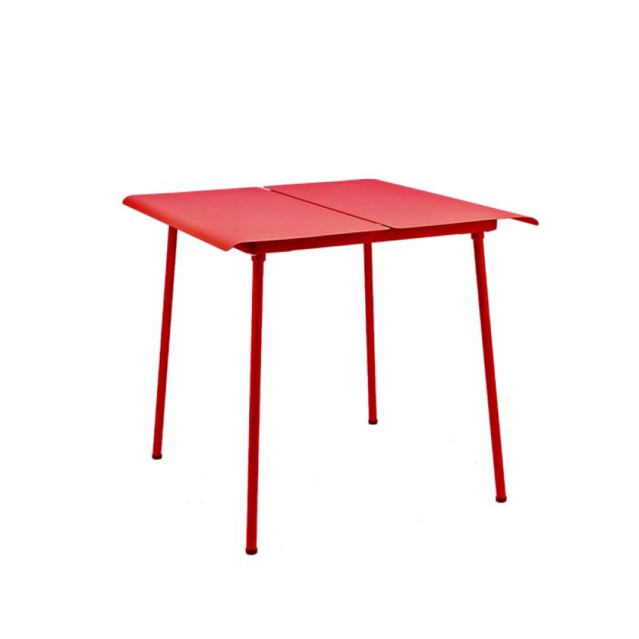 Exterieur / Outdoor Voltex | Table Tilde Inox Couleur - Tolix