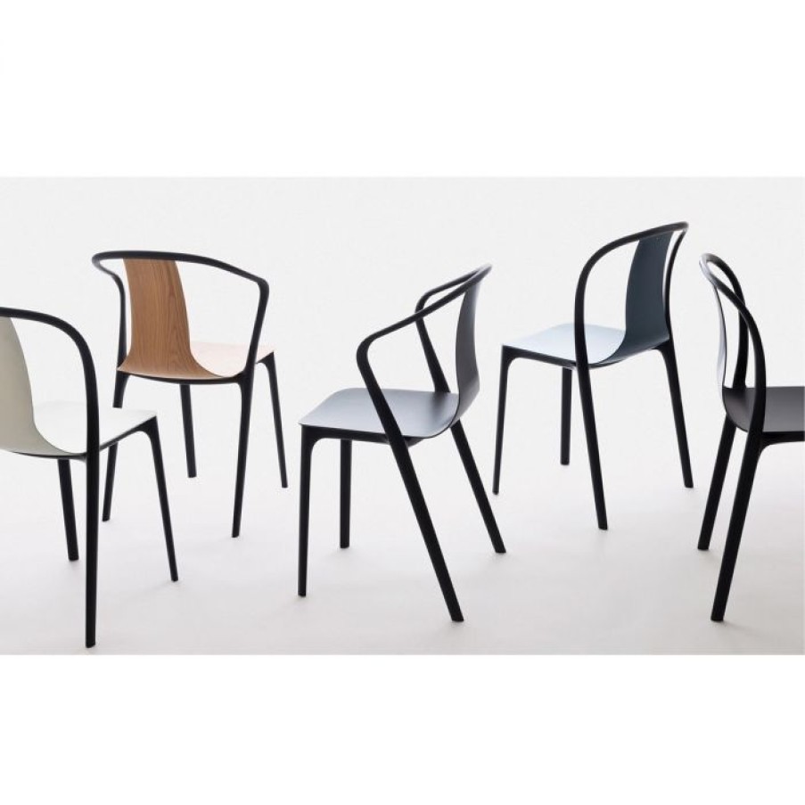 Mobilier Voltex | Belleville Fauteuil Bois - Vitra