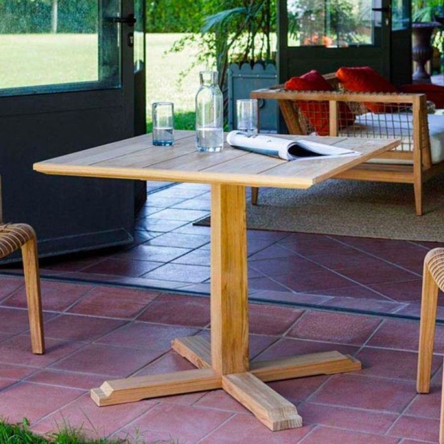 Exterieur / Outdoor Voltex | Table Lounge Synthesis Carre - Unopiu