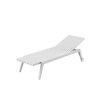 Exterieur / Outdoor Voltex | Spritz Sun Lounger - Blanc - Vondom