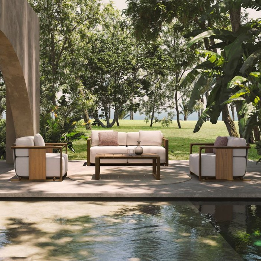 Exterieur / Outdoor Voltex | Tulum Large Sofa - Vondom