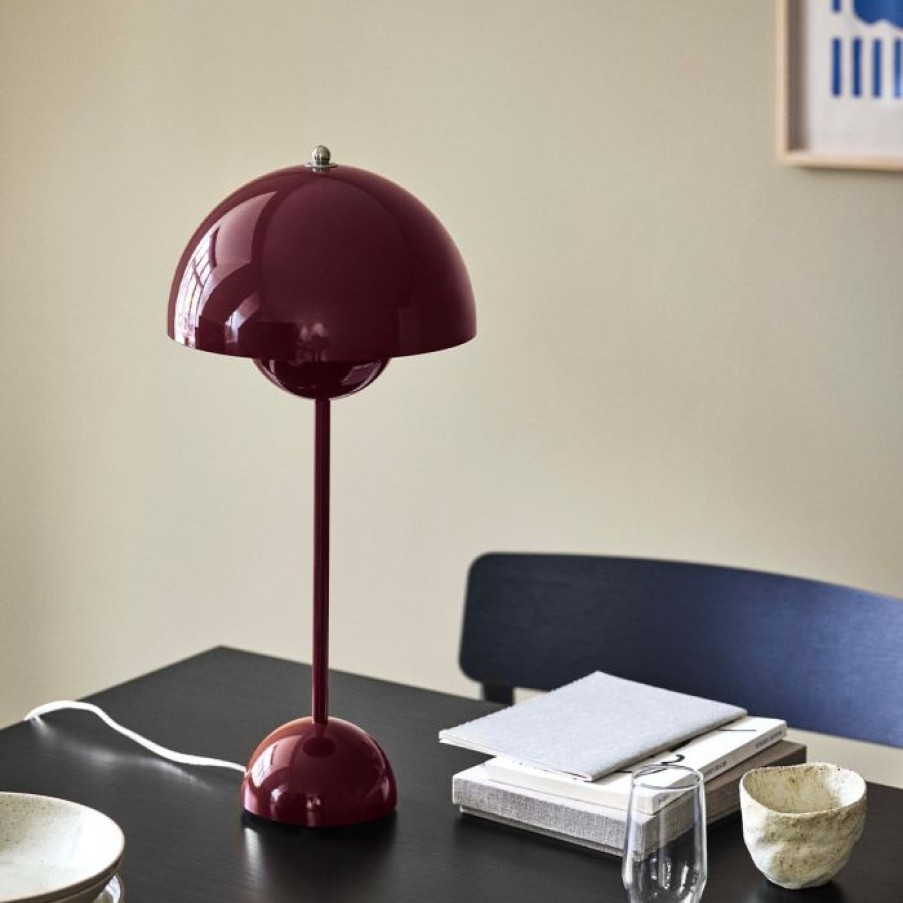 Luminaires Voltex | Lampe De Table Flowerpot Vp3 - Andtradition