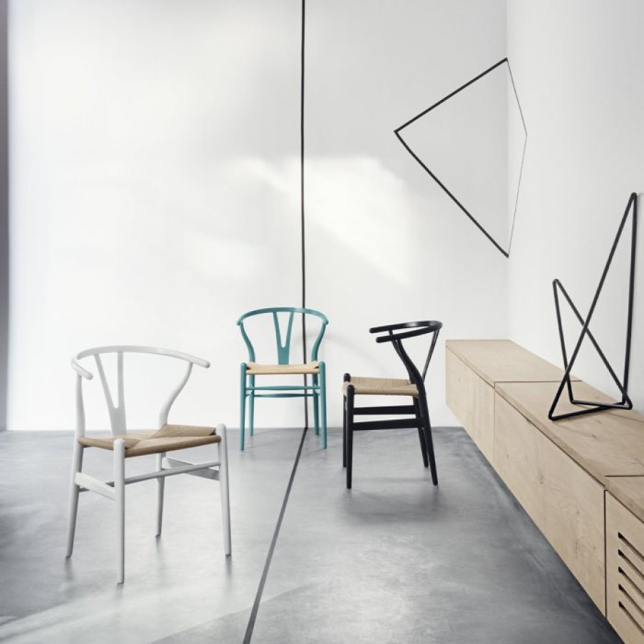 Mobilier Voltex | Chaise Ch24 "The Wishbone Chair" - Carl Hansen & Son