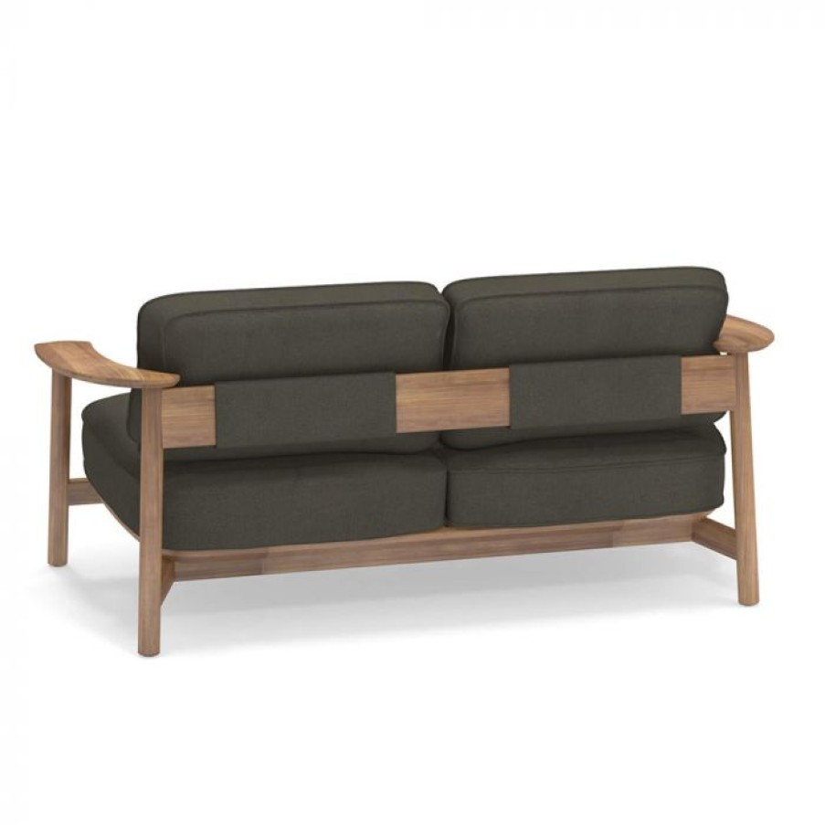 Exterieur / Outdoor Voltex | Twins Sofa 2 Places Teck - Emu