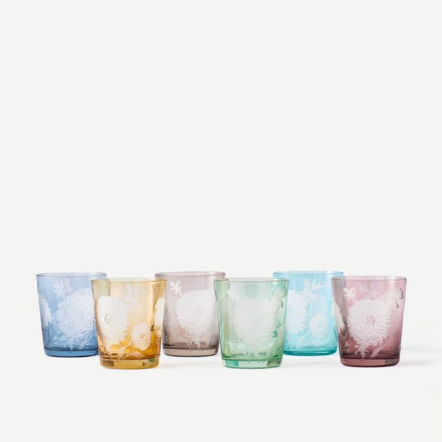 Deco Voltex | Peony Tumblers - Lot De 6 - Verre - Polspotten