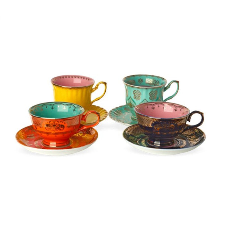 Deco Voltex | Grandpa Teacups - Lot De 4 - Polspotten