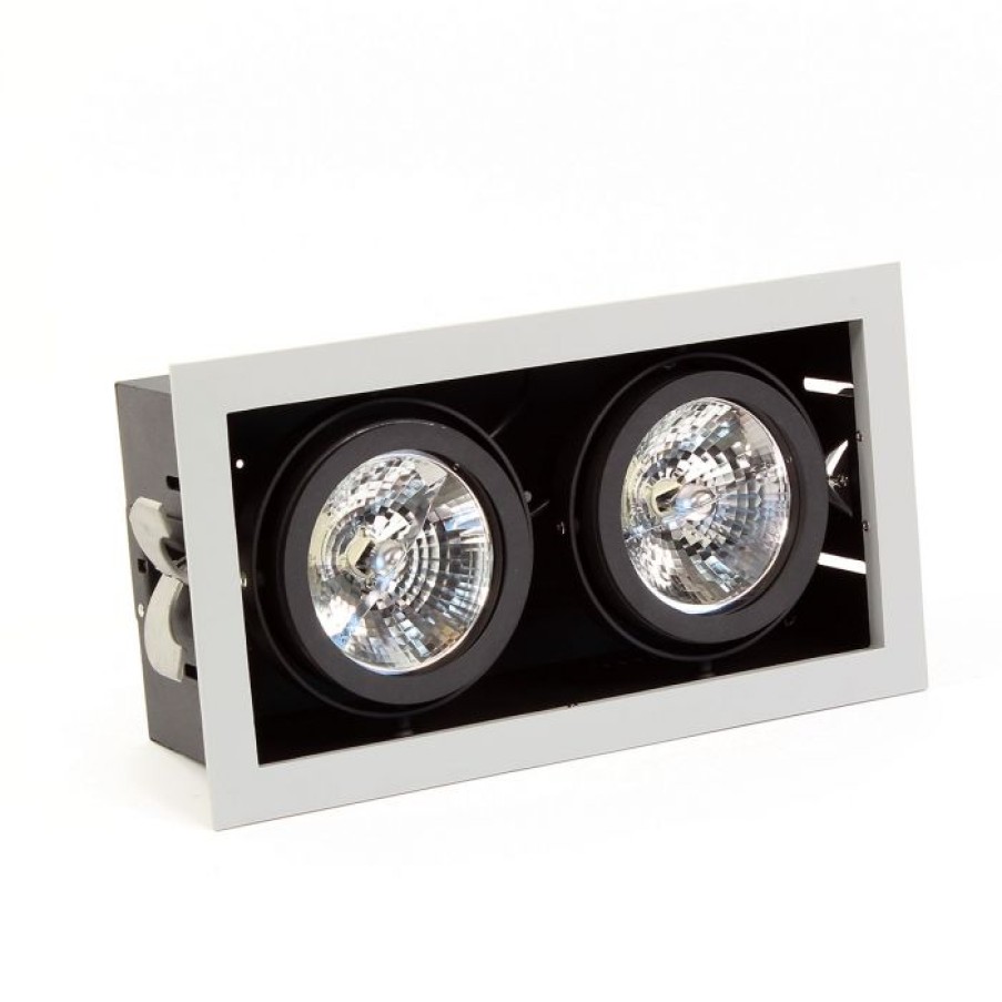 Luminaires Voltex | Encastre Double Ar111 - Altalum